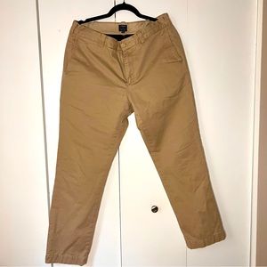 JCrew Flannel Lined Chinos